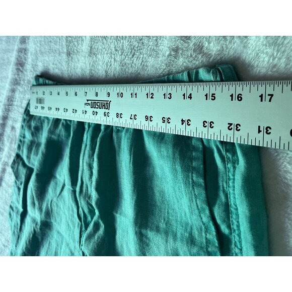 Tommy Bahama Mens Green Flat Front Bermuda Casual Walking Shorts Medium Pockets - Picture 6 of 10